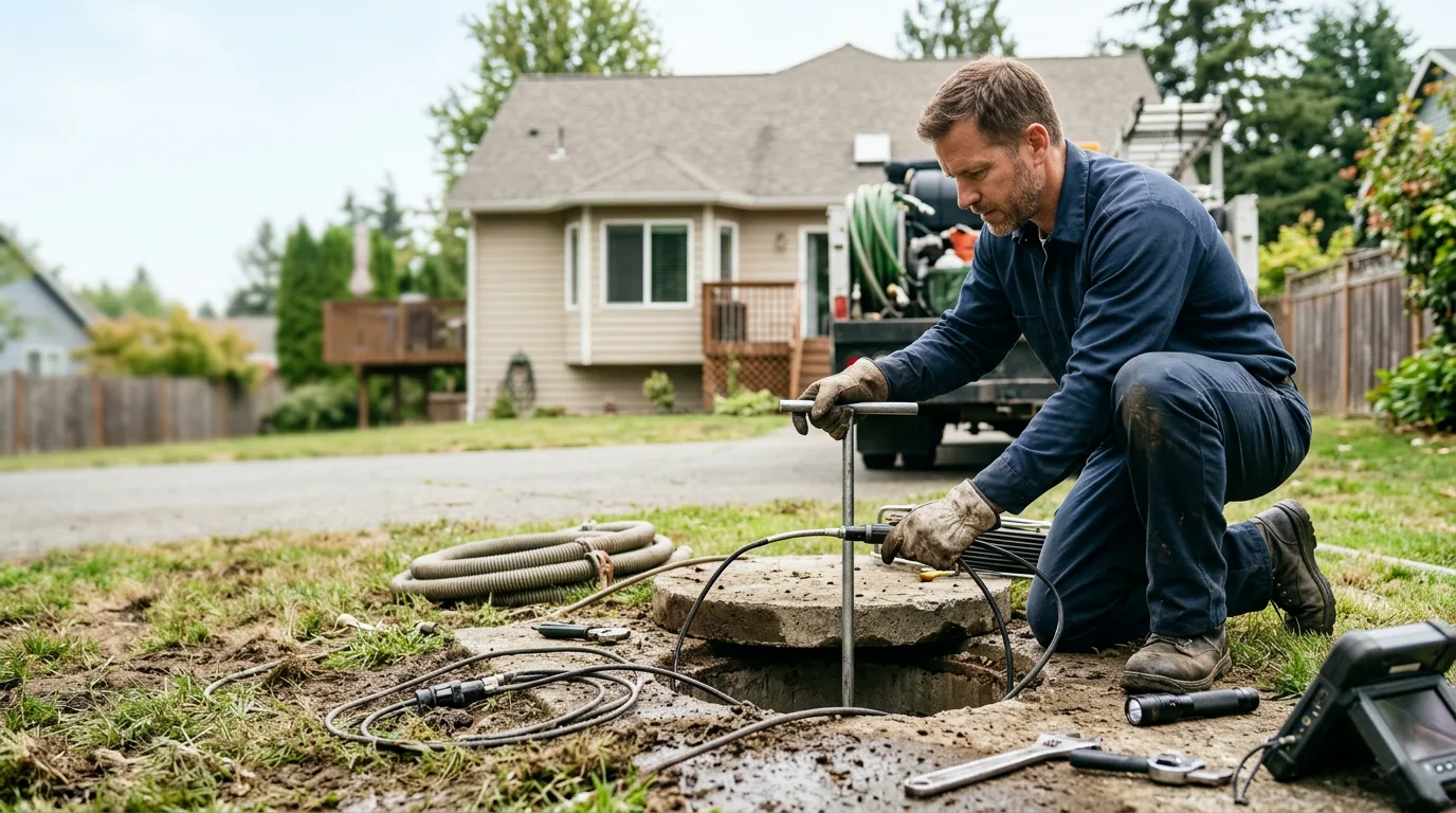 Septic Tank Pumping in Camp Hill, AL